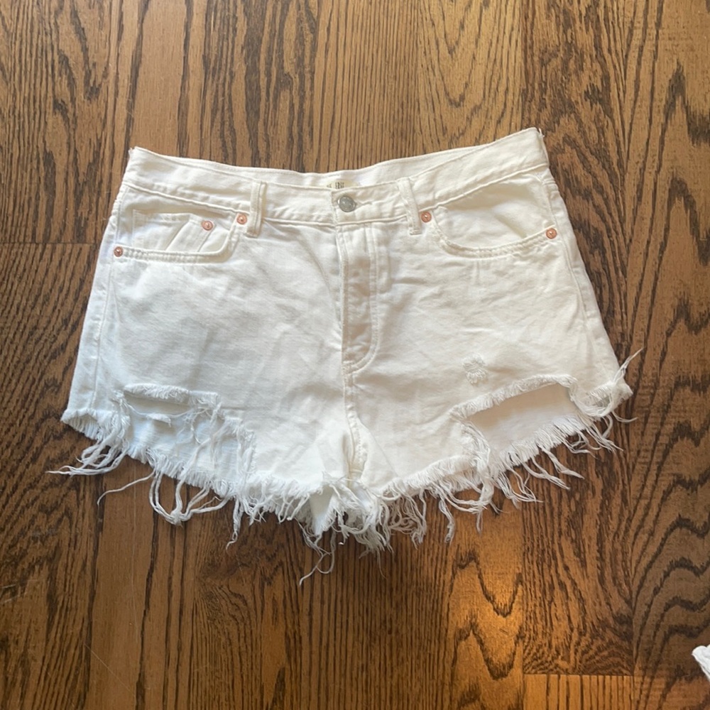 White Free People Shorts